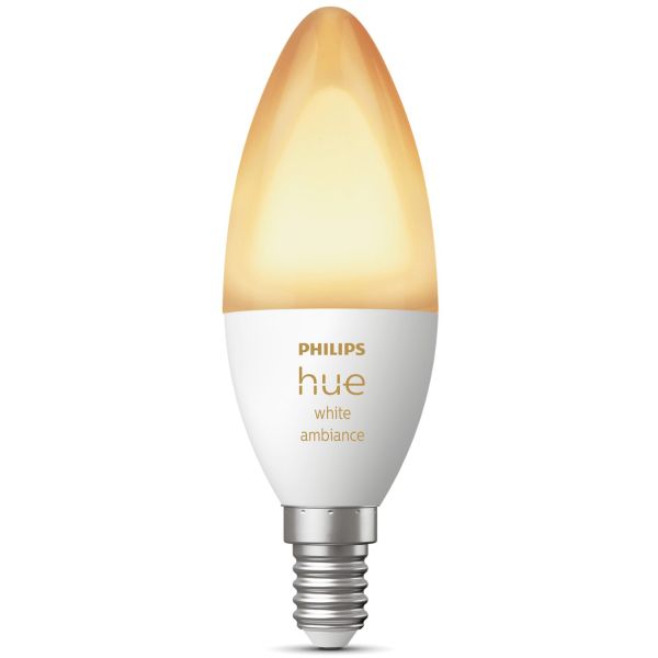 LED-lampe Philips Hue White Ambiance 5.2 W, E14