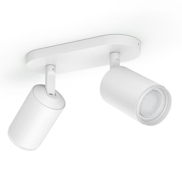 Spotlight Philips Hue Fugato hvit, 2 x 5,7 W LED