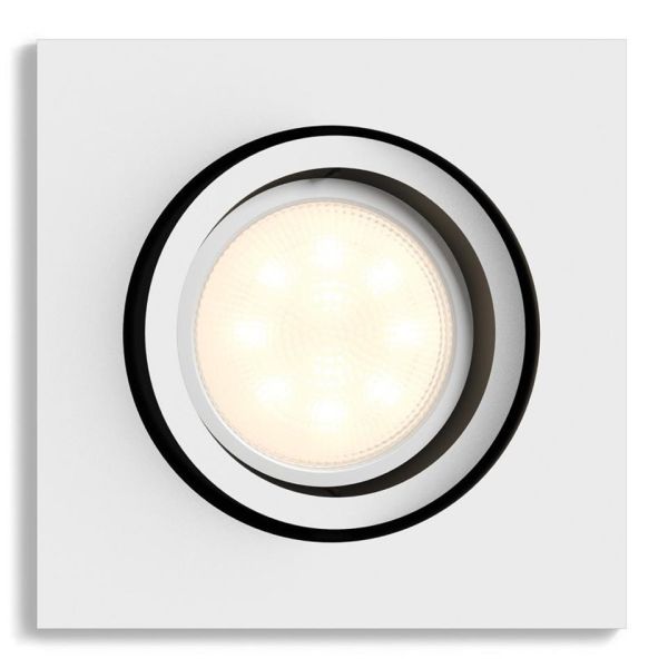 Spotlight Philips Hue White Ambiance Milliskin 5 W LED, 350 lm, GU10 Hvit