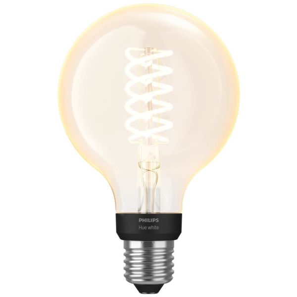 LED-lampe Philips Hue White 7 W, E27, filament