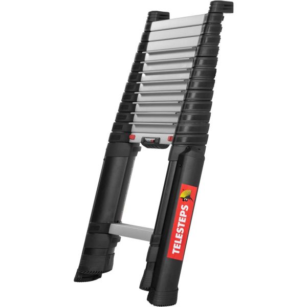 Teleskopstige Telesteps Prime med utbrettbar stabilisator, 4,1 m