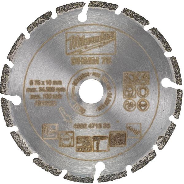 Diamantskapskive Milwaukee DHHM 76 Ø 76 mm