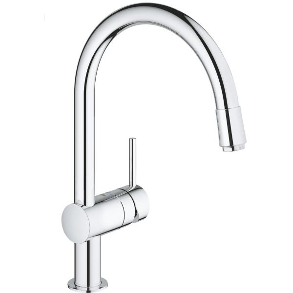 Köksblandare Grohe Minta med utdragbar pip utan EcoJoy