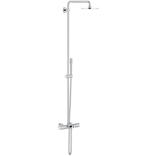 Takdusjsett Grohe Rainshower System 210 med blandebatteri til badekar