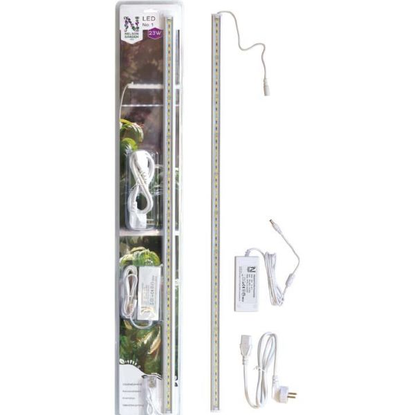 LED-växtbelysning Nelson Garden No.1 23 W, 85 cm, med adapter