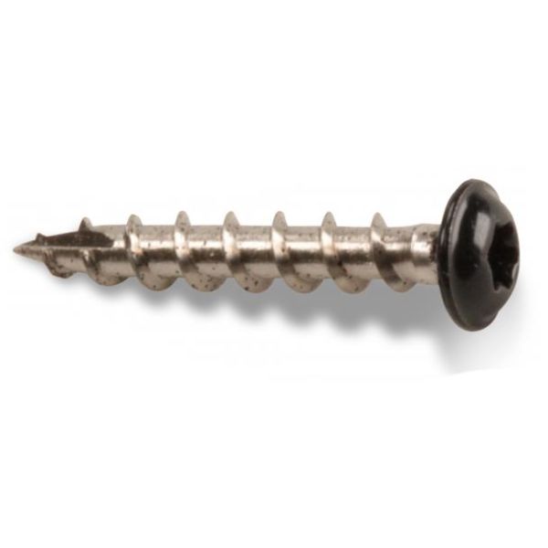Fönsterbleckskruv Heco 9601661 4 x 19 mm, 50-pack Vit
