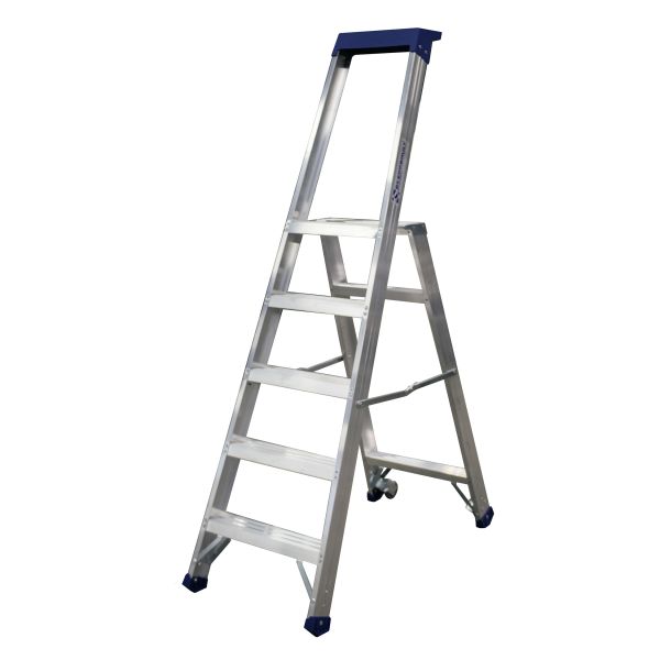 Trappstege Skeppshultstegen 3350-05H med hjul 5 steg, 1155 mm