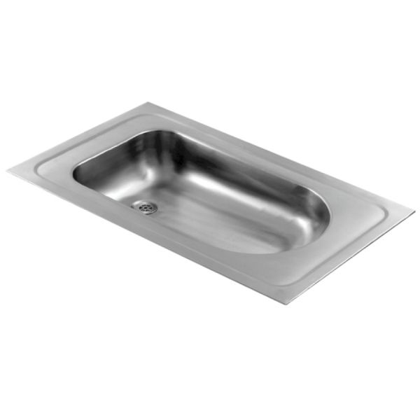Minibadkar Franke CMPX403 för infällt montage, 915 x 150 x 550 mm