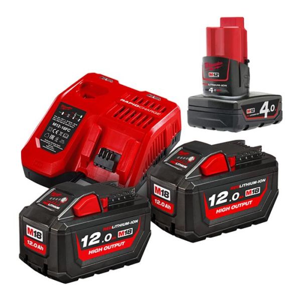 Ladepakke Milwaukee M18 HNRG-122