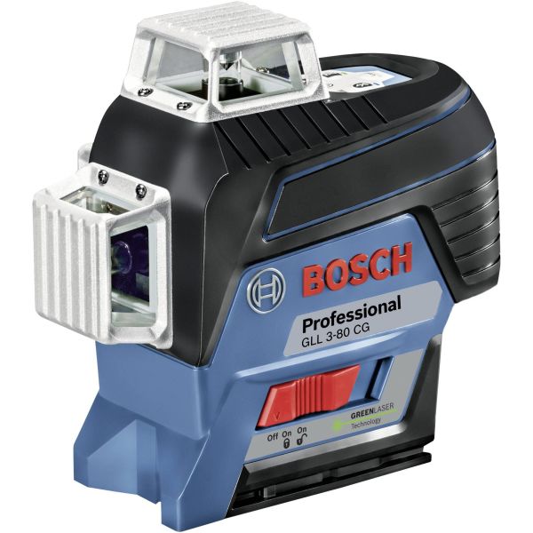 Korslaser Bosch GLL 3-80 CG med 2,0Ah batteri och laddare